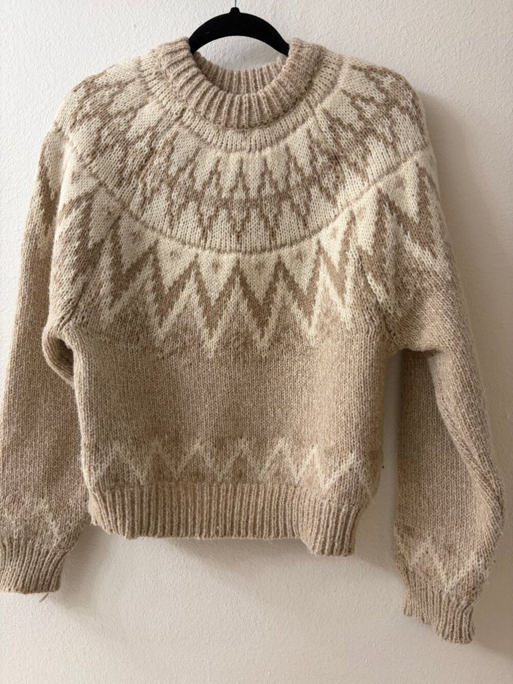 MNG Fair Isle Chunky Sweater